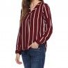 Formal Striped Women Top Formal Striped Women Top