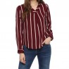 Formal Striped Women Top