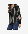 Formal Striped Women Top